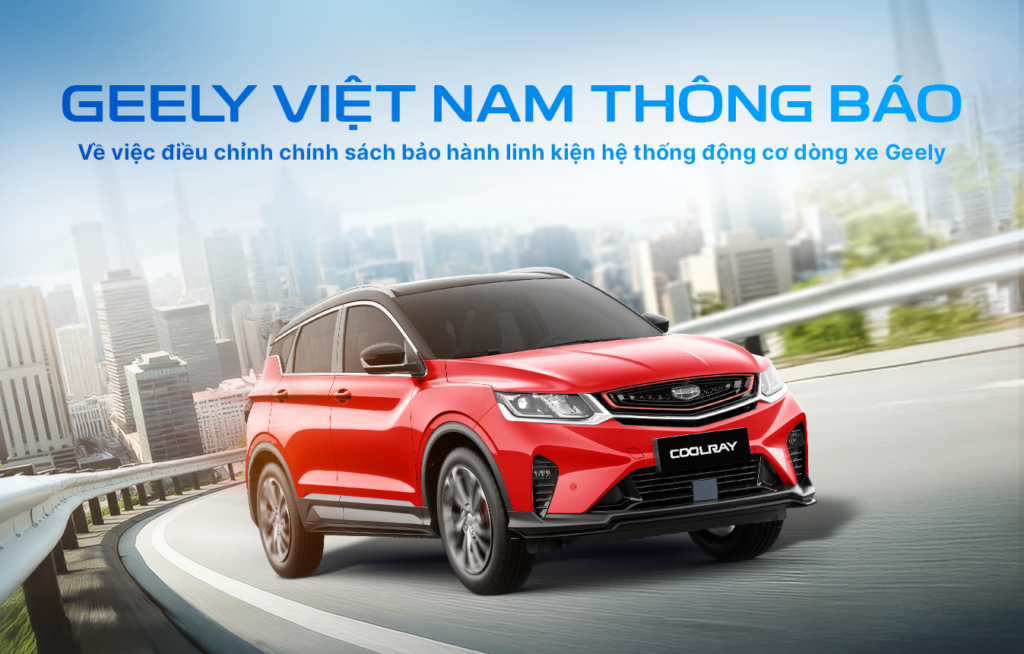 Chính sách bảo hành Geely Long An