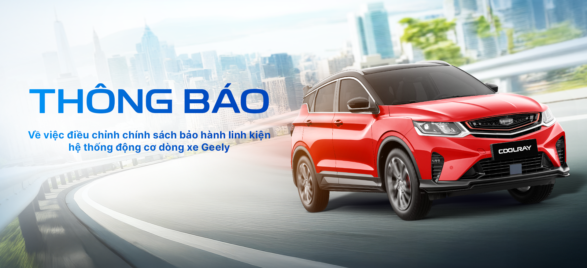 Chính sách bảo hành Geely Long An
