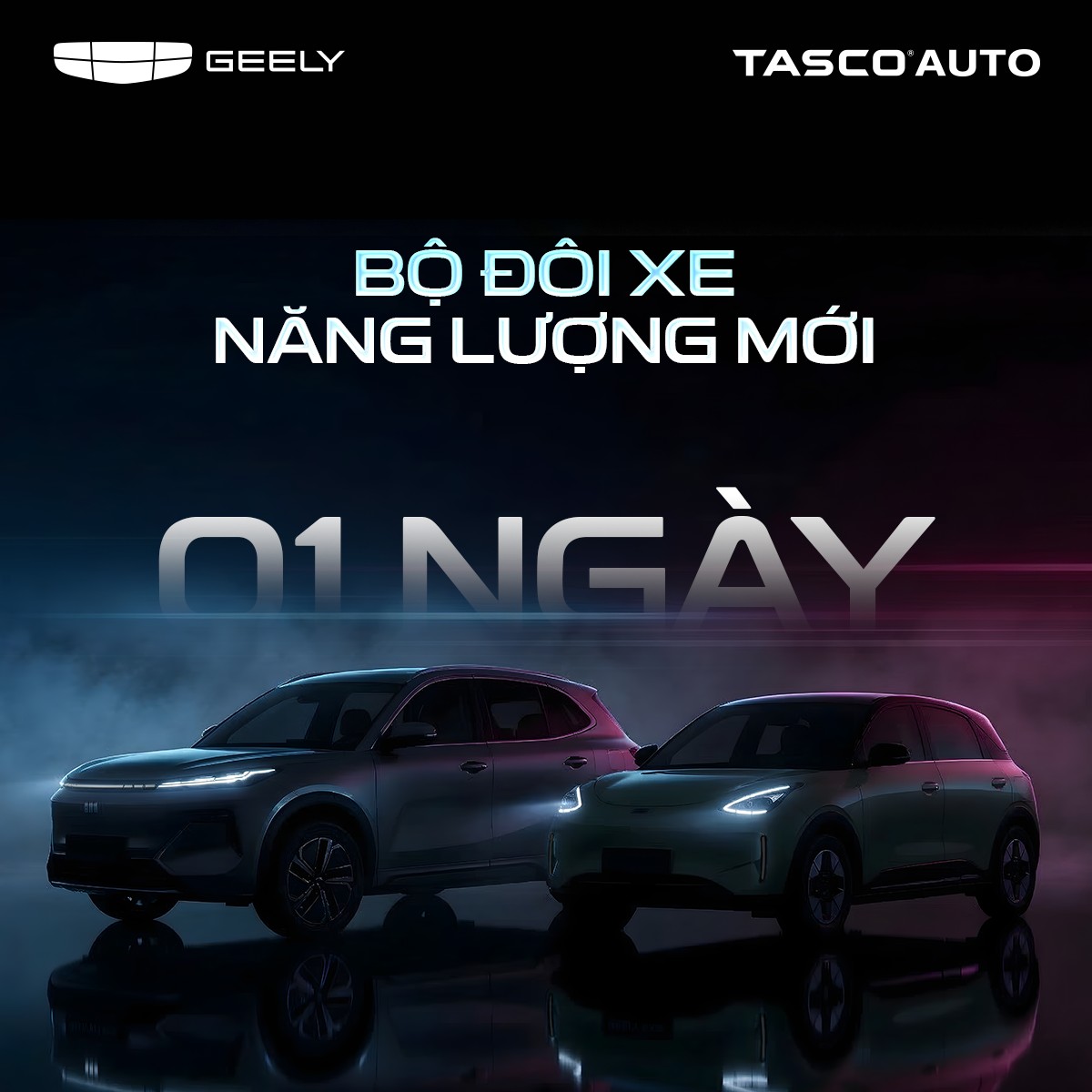Geely ra mắt xe năng lượng mới tại Việt Nam