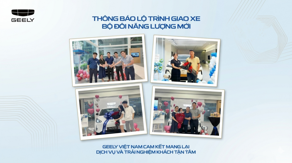 Geely Việt Nam Công Bố Lộ Trình Giao Xe Geely EX2 Và EX5 EM-i 2026